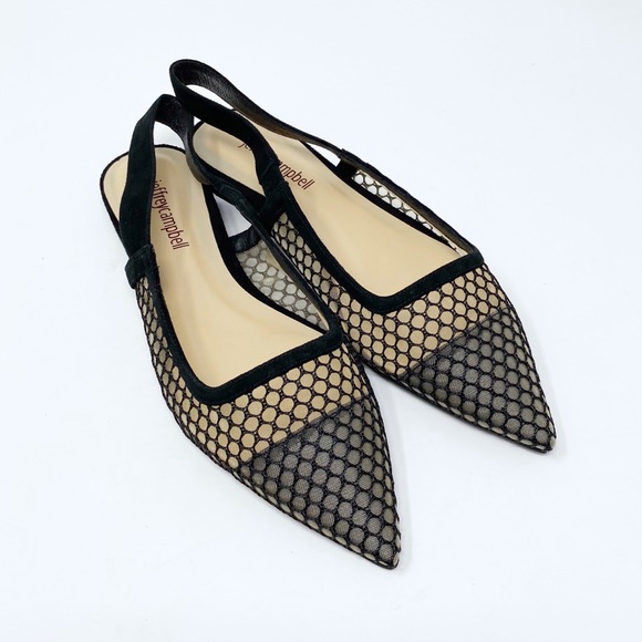 Jeffrey Campbell Emelia Mesh Slingback 